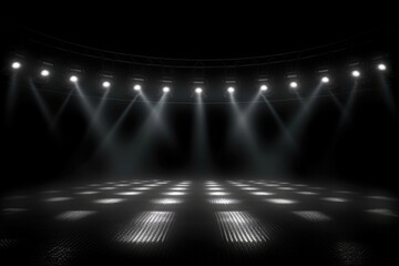 Stage Lights and background.