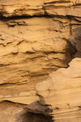 The Majesty of the Desert: An Impressive Rock Wall