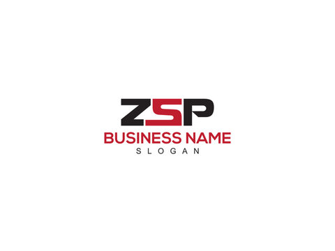 Premium Alphabet ZSP Letter Logo, zs, zsp Logo Design For Business