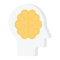 Creative Mind Flat Icon
