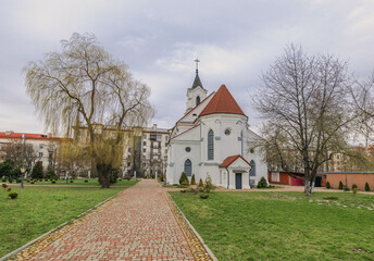 The Church of the Holy Trinity or the Church of St. Roch is a Catholic church in Minsk in the historical district of Zolotaya Gorka.