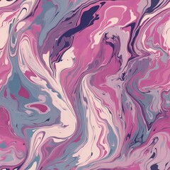 An speculative organize taking after marble, and watercolor impacts. Seamless pattern, AI Generated