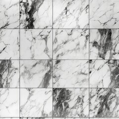 Marble shake white foundation scene divider surface somber organize. Seamless pattern, AI Generated