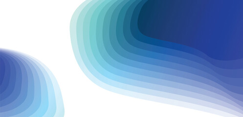 abstract wavy futuristic concept, blue and green gradient shapes for backgrounds, banner, Presentation, Magazines, Flyers, Annual Reports, Posters and Business Cards