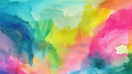 Fototapeta na wymiar abstract watercolor background, generative AI