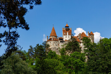 The Bran Castle of Dracula in Romania