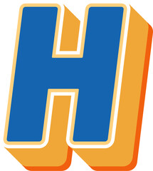 3d Alphabet Letters, Numbers, and Symbol Illustration