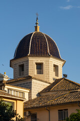 Fototapeta na wymiar Dome of the Picassent church (Valencia-Spain)
