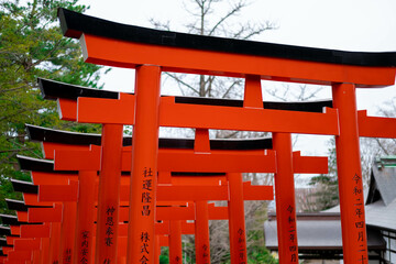 赤い鳥居