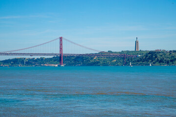 Fototapeta premium Puente 25 de Abril, Lisboa, Portugal