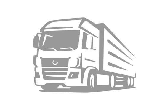 recommend clip art: Truck Trailer logo template. Good for delivery.