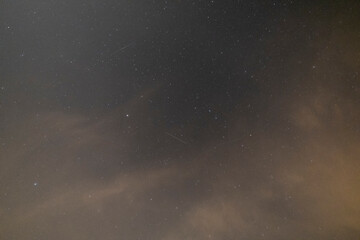 Cielo nocturno estrellado