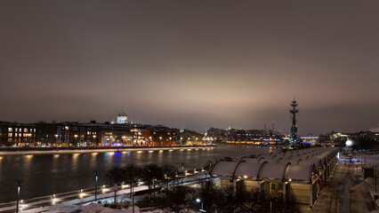 Naklejka premium view of the city