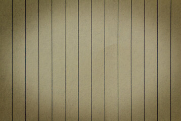 Old lined notebook page texture background. Blank paper surface.