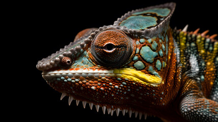 Fototapeta premium Camelion on a branch