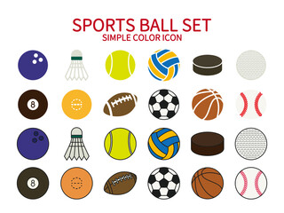 12 kinds of sports ball set