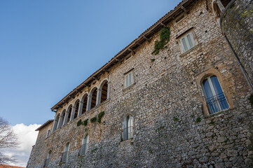 Macchia d'Isernia. Baronial castle D'Alena