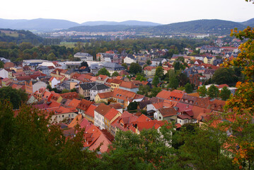 Fototapeta na wymiar view of the old town Rudolstadt 
