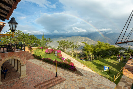 Chicamocha National Park, a recently created theme park, is one of the few natural parks in Colombia dedicated to ecotourism