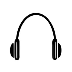 headphones isolated on white background