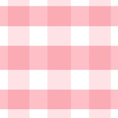plaid pattern pink and white