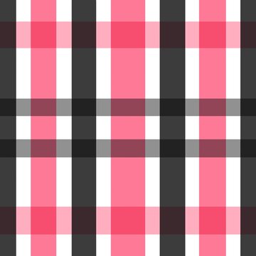 black pink plaid pattern