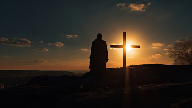 Jesus mit Kreuz