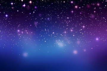 Star glitter sky background. Generative ai.