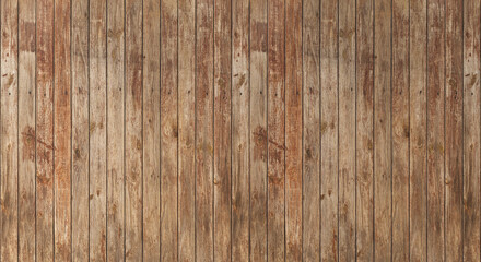 Naklejka premium Wood texture background, Top view of wood planks.