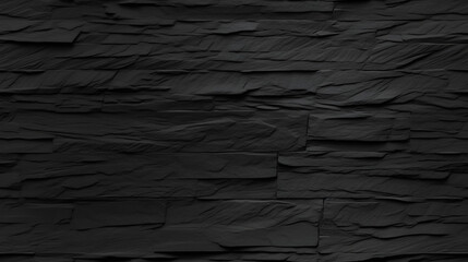 Fototapeta premium Dark grey black slate background. Black stone texture. Slate background