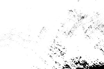 Rustic grunge texture with grain and stains. Abstract noise background. PNG graphic illustration with transparent background.