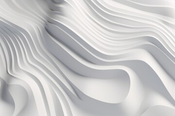 Obraz na płótnie Canvas Abstract white wave background