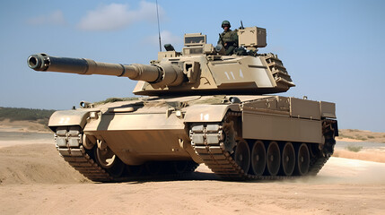 Naklejka premium israeli tank