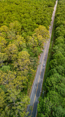 view of the road