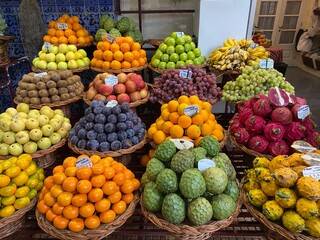 Frisches Obst auf dem Markt