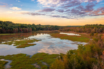 Dyar's Pasture, Madison, Georgia, USA is a freshwater wetland and bird sanctuary.