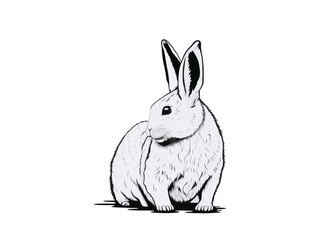illustration of a bunny icon 