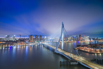 Rotterdam, Netherlands, City Skyline