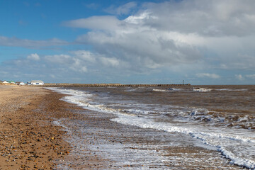 Walberswick Beach, Suffolk, England, United Kingdom