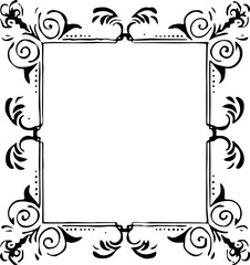 Baroque Western Pattern Frame