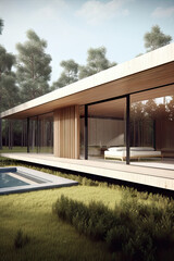 Obraz premium Modern Paris Home