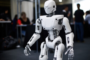 Fototapeta premium Unlock the Potential of AI Robots AI generated