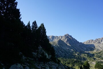 Beautiful scenery of the Pyrenees