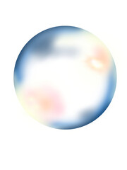 Bubble ,isolated PNG, digital drawing