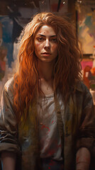 The Power of Portraiture: Telling Stories and Expressing Emotions Through Art AI Generated