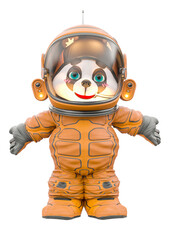 teddy bear astronaut cartoon want a hug