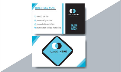 Modern professional Premium Vector business card