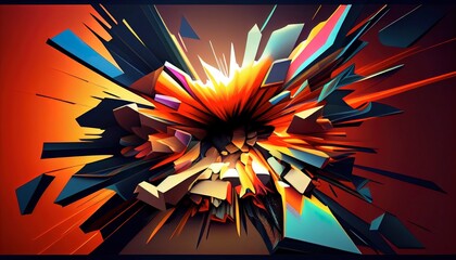 3D abstract background blending pastel colors and swirling shapes. Realistic rendering, high-quality textures, soft lighting, smooth reflections, and detailed 8K resolution.	
Generative AI