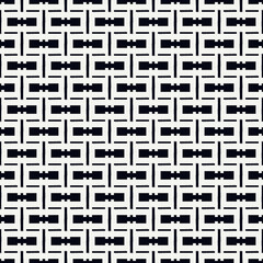 Paint brush geometrical ornament. Hand drawn seamless pattern. Abstract backdrop. Trendy wallpaper. Geometric background. Ethnic motif. Mosaic ornate. Digital paper. Textile print.