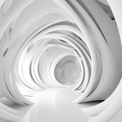 abstract background with circles. generative ai
